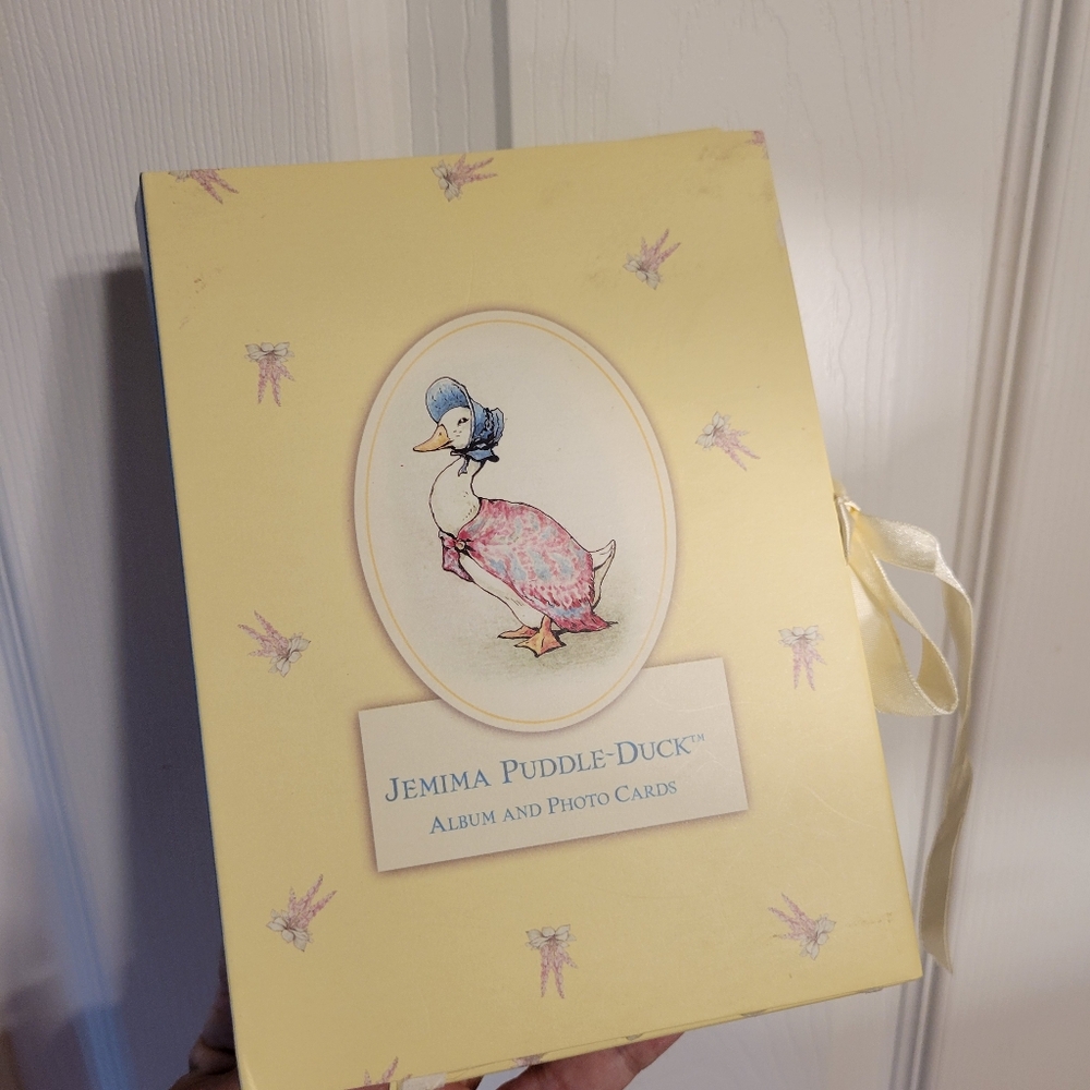 Jemima Puddle-Duck Yellow Journal & Photo Card Sets (2) ~ Beatrix Potter ~ Cute! - Picture 12 of 13